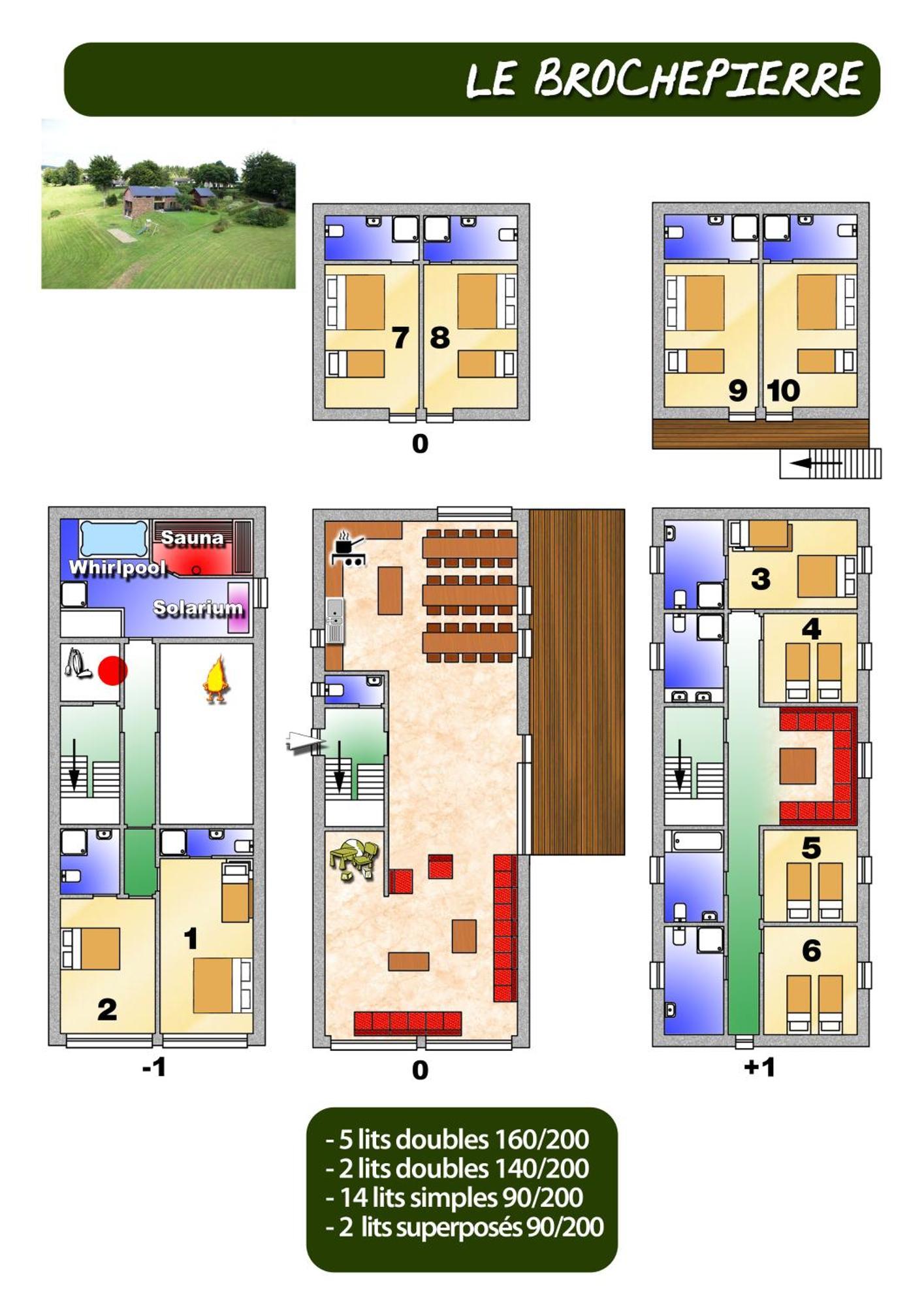 Brochepierre 28 Pers- Vue Exceptionnelle - Malmedy 빌라 외부 사진